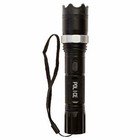 Police Stun Gun 8810 700 Bv Heavy Duty Metal Rechargeable Zoom Led Flashlight 