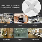 Lot Led Garage Light Bulb Deformable Ceiling Fixture Lights E27 Workshop Lamp Us