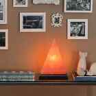 Himalayan Pink Salt Lamp- Pyramid Shape Lamp Comes With Dimmer Switch And Bulbs