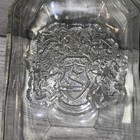 Vtg Schenley Whisky Liquor Embossed Glass Bottle With Glass Stopper