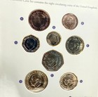 2025 Gb King Charles Iii Definitives B u 8-coin Set Nature Royal Mint Cupro-nick