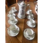 Antique 1911   1921 Noritake  rouen  18-piece Chocolate   Coffee Set