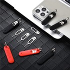 Sim Card Adapter Sim Card Tray Eject Pin Key Metal Ejector Pin Tool For All Phon