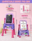 Lehoo Castle Easel For Kids  Toys For 2 Year Old Girl  Art Easel Toddler  Double