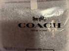 Coach Zip Card Case With Quilting Cz467 Novelty Leather Black