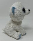 Ty Beanie Boo Tundra Polar Bear Bean Plush Stuffed Animal Soft Toy Purple Tag 6   
