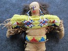Native American Beaded Leather Doll   Authentic South Dakota Doll  Sd-0821 00310