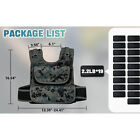 44lb Adjustable Weight Vest Weighted Vest With 19 Cast Iron Weights