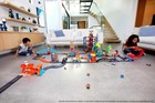 Hot Wheels City Track Pack 10 Pieces Includes Car Flexible Tracks For Kids