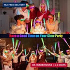 Olupp 148 Pcs Glow In The Dark Party Supplies Indoor outdoor Use  assorted 