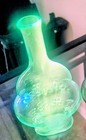 Hand Blown Clover Flasks By Clevenger Bros Co 