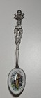 Vintage  Sterling Silver Figural Kewpie Doll Souvenir Spoon By Rose Oneil