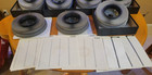 Lot 10 Kodak Carousel Transvue 140 Projector Slide Trays 8 Boxes Index Cards