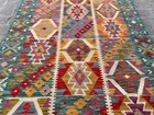 4 X 6 Ft Chobi Wool Kilim Rug Handmade Afghan Flat Weave Carpet Bedroom Rug