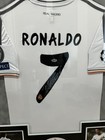 Cristiano Ronaldo Signed Framed Authentic Jersey - Real Madrid  Psa Dna
