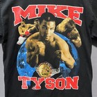 Mike Tyson Graphic T-shirt Mens Black Boxing Heavyweight Champion Tee M