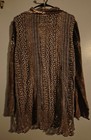 Gimmicks By Bke Rose Gold Velvet Lace V-neck Tunic Blouse L Women Regular