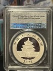 Pcgs Ms70 2022 10yn China Panda Silver   40th Anniversary Rare