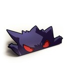 Gengar Peeker Vinyl Sticker Decal Waterproof Uv Resistant Car Window