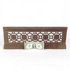 Antique Cast Iron Fireplace Insert Grate Fender Decor Victorian