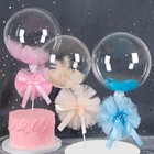 80pcs Bobo Balloons  Different Size Clear Balloons For Stuffing Bubble Transp   