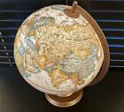 Vintage Replogle World Classic Series 12  Globe Metal Base Leroy M  Tolman