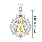 Chakra Reiki Distance Healing Symbol 925 Sterling Silver Pendant Fine Jewelry