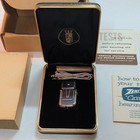Vintage Zenith Crest Body-worn Hearing Aid Silver Adult Battery W  Case   Manual