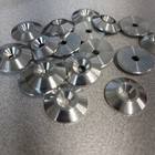 Body Finishing Spoiler Washer- Aluminum-  10 Hole X 1  Od- Lot Of 25