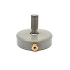 Orifice Type Air Bearing 80mm Diameter Port  M5x0 8  Rod  M16x1  100lbs Capacity