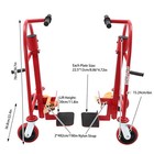 Manual Furniture Move Tool Heavy Duty Handling Truck Dolly Cart 1300lbs Load