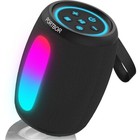 Bluetooth Speaker  Portable Wireless Speaker With Powerful Stereo Sound 8 Black