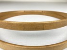 Vtg Princess 7  Wood Embroidery Hoop Round Spring Bow Tension No Felt Usa Made