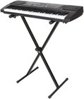 Ktaxon Single X Keyboard Stand And Bench Set  Adjustable With Lockable Straps Us