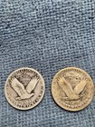 Lot Of 2 Walking Liberty Quarters 1925-p  1927-p