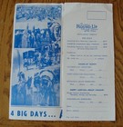 1949 Pendleton Round - Up Pendleton Oregon Tri-fold Brochure  Booklet