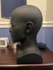Mannequin Head Display Stand Matte Black