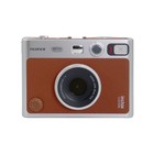 Fujifilm Instax Mini Evo Hybrid Instant Camera Brown   32gb Microsdhc Card  Case