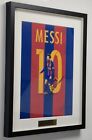Lionel Messi New Arrivals   Autographed Canvas  Hand Signed Framed With Coa