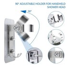 Adjustable Bathroom Shower Head Holder Self-adhesive Wall Mounted Shower Bracket
