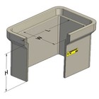 Quazite Pc0608z80009 Underground Enclosure Assembly  8 1 2 In Overall Ht  11 In