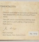 New 1 Oz  999 Silver Coin Pitcairn Island 2010 H m a v Mutany On Bounty Fletcher