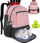 Tennis Bag Tennis Backpack 2 Rackets For Women Men Large Racket Bags With Insula