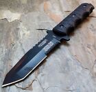 9  Combat Tactical Bowie Hunting Knife Military Fixed Blade Survival   Sheath