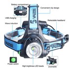 Red Light Led Headlamp Usb Rechargeable Head Torch Night Lamp Hog Coyote Hunting