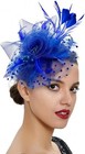 Women s Fascinators Hats Kentucky Derby For Women Tea Party Blue 