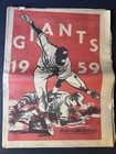 1959 1960 Sf Giants Baseball Oakland Tribune Newspaper San Francisco Opening Day