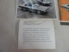 Rare Information Booklet With 2 Photographs Chrysler Turbine