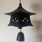 Furin Japanese Wind Bell Chime Nanbu Ironware Toro Lantern Shape H5 1in Fs Used