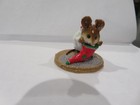 Wee Forest Folk Mouse Chris-mouse Stocking Ap Excellent 1980 s More Listed